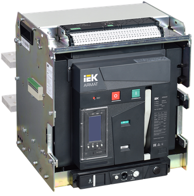 ARMAT Air circuit breaker with drawable design 3P F 100kA 3200A TT trip unit with accessory kit 220V: motor drive shunt trip trip coil IEK