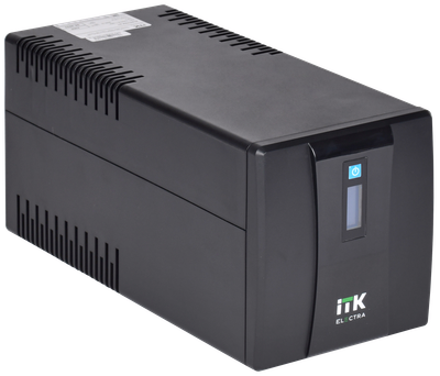 ITK ELECTRA ET ИБП однофазный линейно-интерактивный 1200ВА/720Вт 4хSchuko LCD дисплей АКБ 2х7AH USB