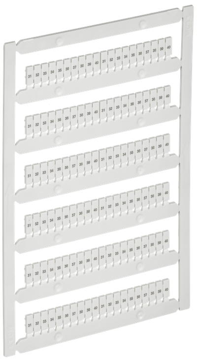 ARMAFIX Маркер для CP 1,5мм2 с символами "31-40" IEK