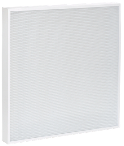 LIGHTING PRO Светильник светодиодный ДВО 2001 30Вт 6500К IP40 588х588мм Грильято призма IEK