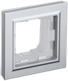 BRITE Рамка 1-местная IP44 РУ-1-БрА-44 алюминий IEK0