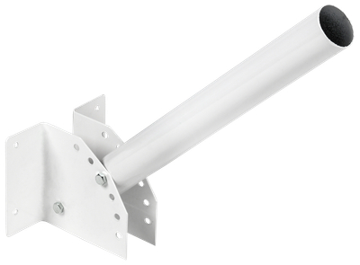 Кронштейн КР-4 D=48мм L=500мм настенный регулируемый угол белый IEK