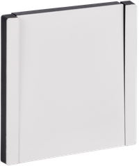 FORTE&PIANO Выключатель 1-клавишный самовозвратный 10А FP210M металл белый IEK