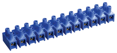 Screw-type terminal clips ZVI-150 16-35mm2 12steam IEK blue 