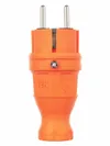 VBp3-1-0m Plug straight OMEGA IP44 rubber orange IEK4