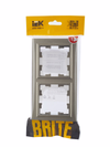 BRITE Рамка 2-местная IP44 РУ-2-БрШ-44 шампань IEK4