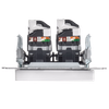 BRITE Розетка компьютерная двойная RJ45 кат.6 РК11-2-БрАБ арктический белый IEK5