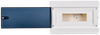 UNION Compact Корпус пластиковый ЩРН-П-12 IP41 черная прозрачная дверь IEK3