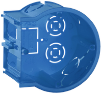 Коробка установочная СЗ сборная для твердых стен D=68х45мм (оконечная) GENERICA