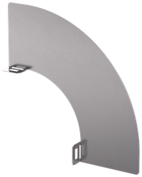 Перегородка разделительная 100мм поворота вертикального внешнего 90град IEK