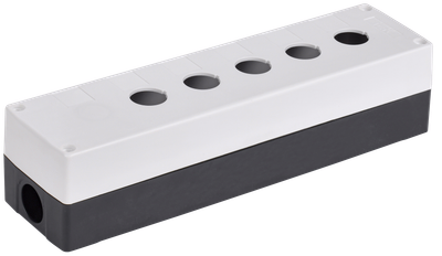 Корпус КП105(6)-Р для кнопок 5(6) мест белый IEK