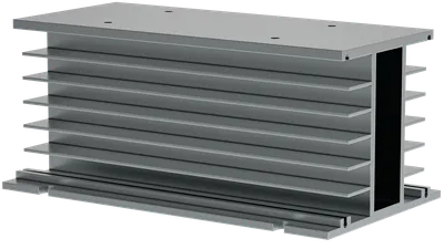 Радиаторы охлаждения RSS предназначены для создания дополнительного охлаждения твердотельных реле OSS. Использование радиаторов позволяет увеличить допустимый ток нагрузки.