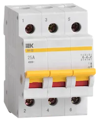 KARAT Load switch (mini switch) VN-32 3P 25A IEK