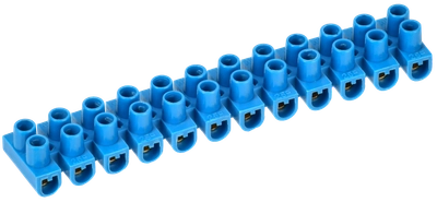 Зажим винтовой ЗВИ-3 н/г 1,0-2,5мм2 (2шт/блистер) синие IEK