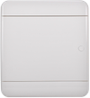 TEKFOR Корпус пластиковый ЩРВ-П-8 IP41 белая дверь IEK2