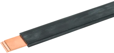Шина медная гибкая изолированная ШМГ 2х(15,5х0,8мм) 2м IEK