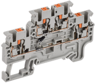ARMAFIX Колодка клеммная CPDL2.5(E)D1 2х-уровневая с встроенным диодом IEK