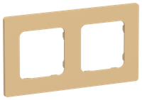 FLITE Рамка 2-местная РУ-2-К-ФлШм шамуа IEK