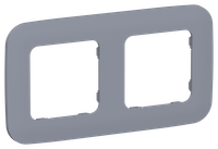 FLITE Рамка 2-местная РУ-2-А-ФлМ маренго IEK