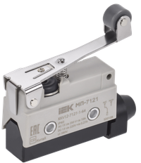 Микропереключатель концевой МП-7121 рычаг с роликом IP40 IEK