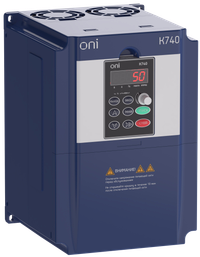 Преобразователь частоты K740 380В 3Ф 0,75кВт 2,3А встроенный тормоз Энкодер ONI