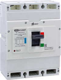 Выключатель автоматический PRO.KVАNT TM-630S 3P 400А 50кА Контактор