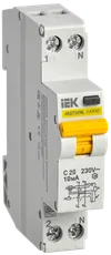 Выключатель автоматический дифференциального тока АВДТ32МL C20 10мА KARAT IEK0