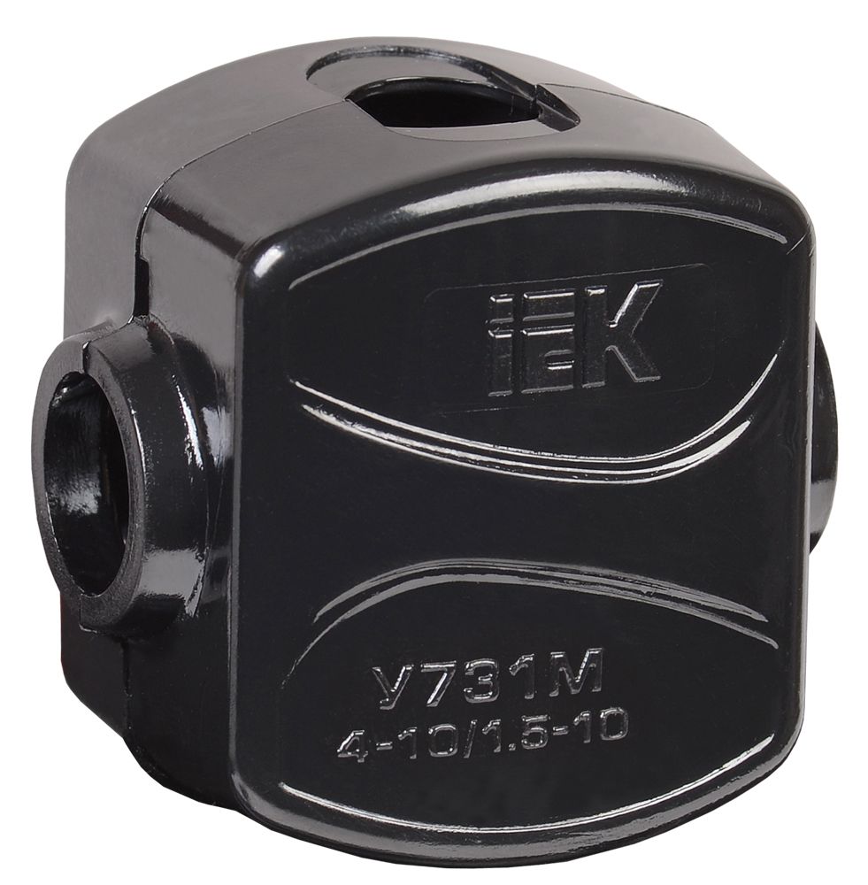 Зажим кабельный ответвительный У-731М (4-10/1,5-10мм2) IP20 IEK (UKZ-ZO-731M)