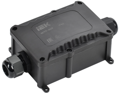 Коробка распределительная герметичная WTP-409 2 ввода IP68 IEK