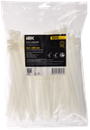 Хомут P6.6 стандартный белый 12,4х230мм 100шт/упак IEK1