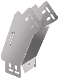 ESCA 3 Поворот вертикальный внешний 45град 80х80-0,6 IEK