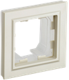 BRITE Рамка 1-местная IP44Р У-1-БрКр-44 бежевый IEK0