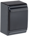 PRIME Корпус пластиковый ЩРН-П-4 модуля навесной черный IP41 IEK0