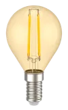 Лампа светодиодная G45 шар золото 7Вт 230В 2700К E14 серия 360° IEK1