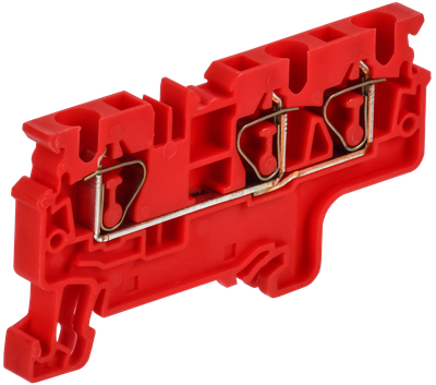 ARMAFIX Клемма пружинная CX4-3 трехконтактная красная IEK