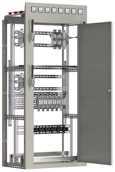 Панель вводно-секционная ЩО70-3-50УЗ рубильник 3х630Аплавкие вставки 6х630А трансформатор тока 1х600-5А IEK