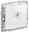 BRITE Розетка компьютерная RJ45 кат.5E РК10-БрБ белый0