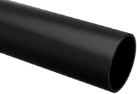 Труба гладкая жесткая ПВХ d=16мм черная 2м (50м/компл) IEK