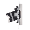 BRITE Розетка компьютерная RJ45 кат.5E РК10-БрБ белый4