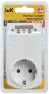 RTE-1 Electronic Daily timer with 1min 7days 140on/off16A IP20 white IEK2