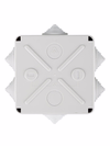 KM41233 pull box for surface installation 100x100x50 mm IP44 (RAL7035, 6 lead-ins)3
