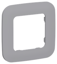 FLITE Рамка 1-местная РУ-1-А-ФлС серый IEK