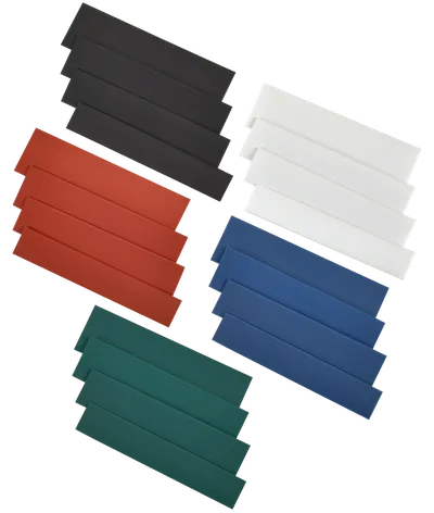 Heat shrink tubing is used for electrical insulation, sealing and marking of wire connections, does not contain halogens, and has flame retardant properties. The principle of operation is to change its diameter by shrinking it in half. The IEK set includes the most popular mounting sizes and colors required for both professional and domestic use.