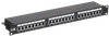 ITK 1U патч-панель кат.5E STP 24 порта (Dual) с кабельным органайзером0