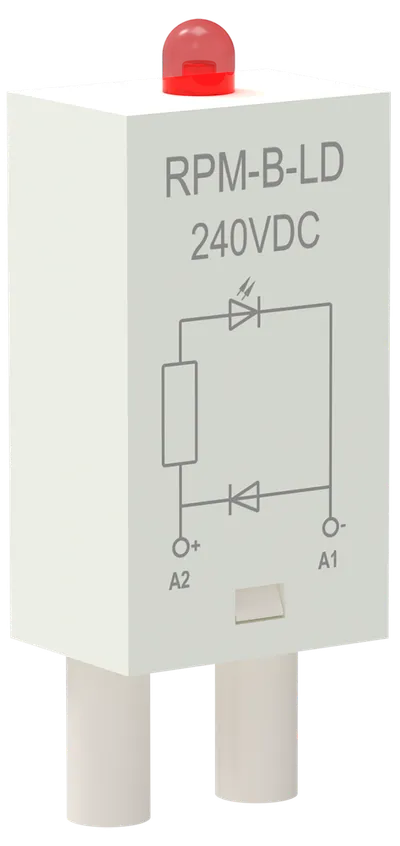 Модуль защиты для реле диод+светодиод 240В DC ONI