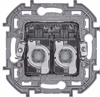 INSPIRIA Розетка компьютерная двойная RJ45 категория 5Е UTP слоновая кость3