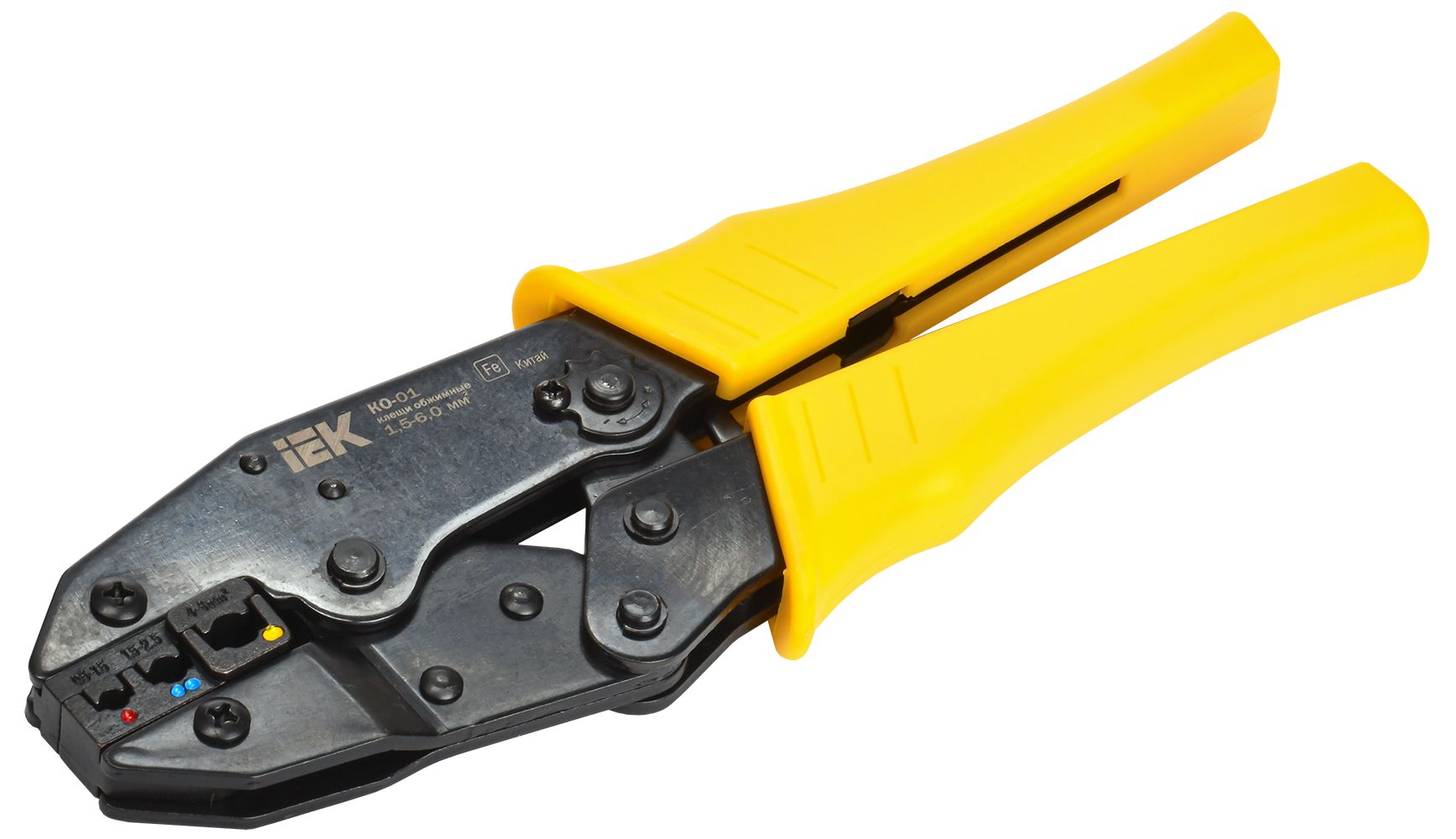 Клещи обжимные КО-01 1,5-6,0мм2 IEK (TKL10-D15-006)