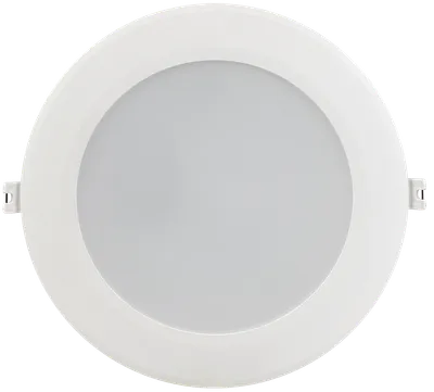 LED downlight DVO 1717 white circle LED 24W 6500 IP40 IEK