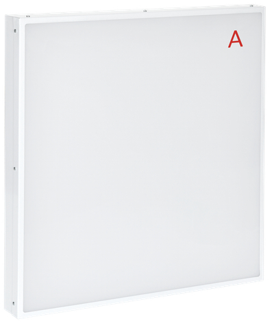 LIGHTING PRO Светильник светодиодный ДВО 1201A 30Вт 3000К IP54 595х595мм опал БАП 3ч IEK