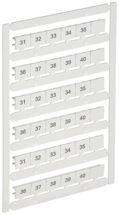 ARMAFIX Маркер для CTS 16/25мм2 с символами "31-40" IEK